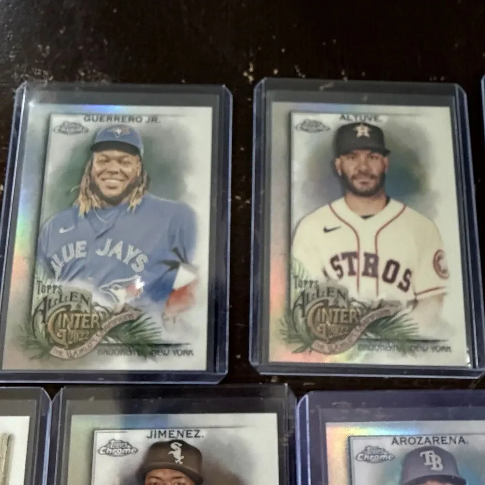 2022 Allen Ginter Chome Refractors 25 Card Lot NM w Ohtani #58 Top Loaded No Dup